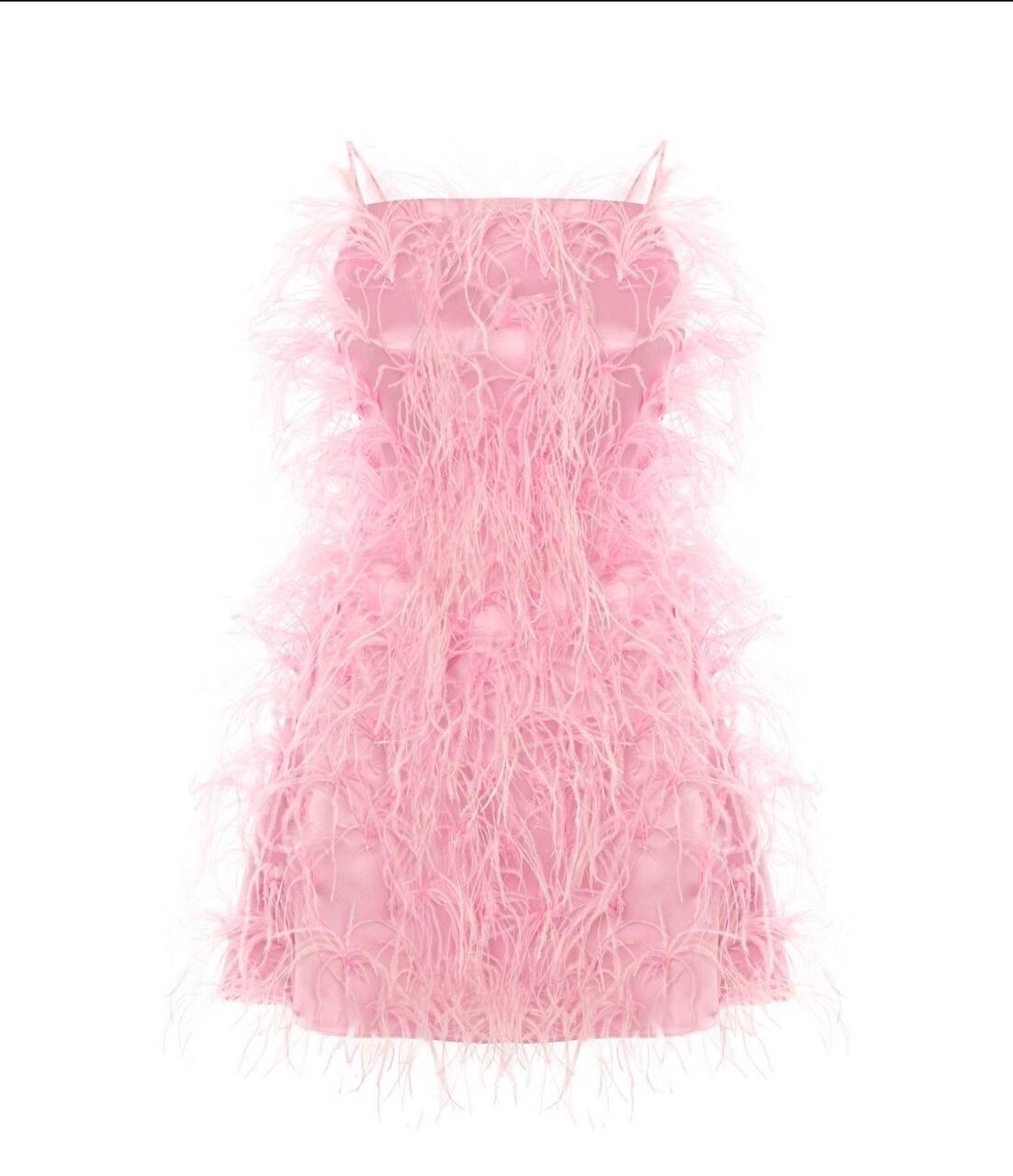 Платье-мини розовое VGLAM