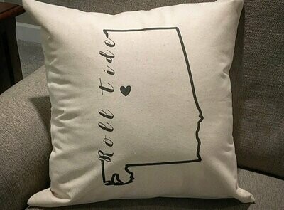 Pillow-Alabama/roll tide