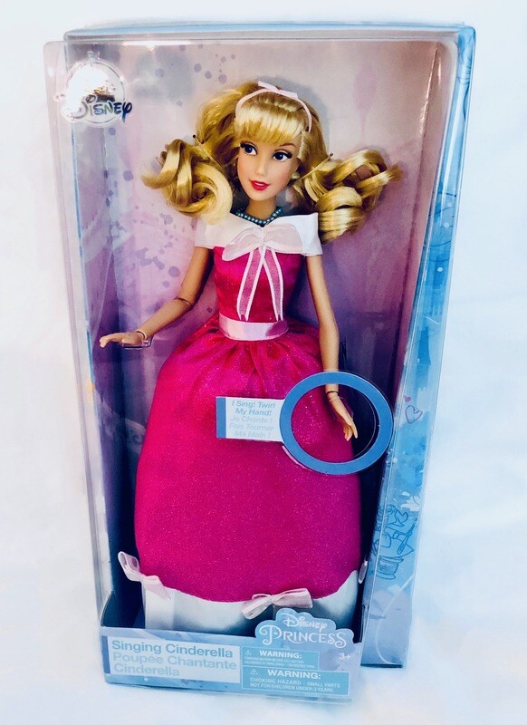 Disney Store Singing Cinderella Doll
