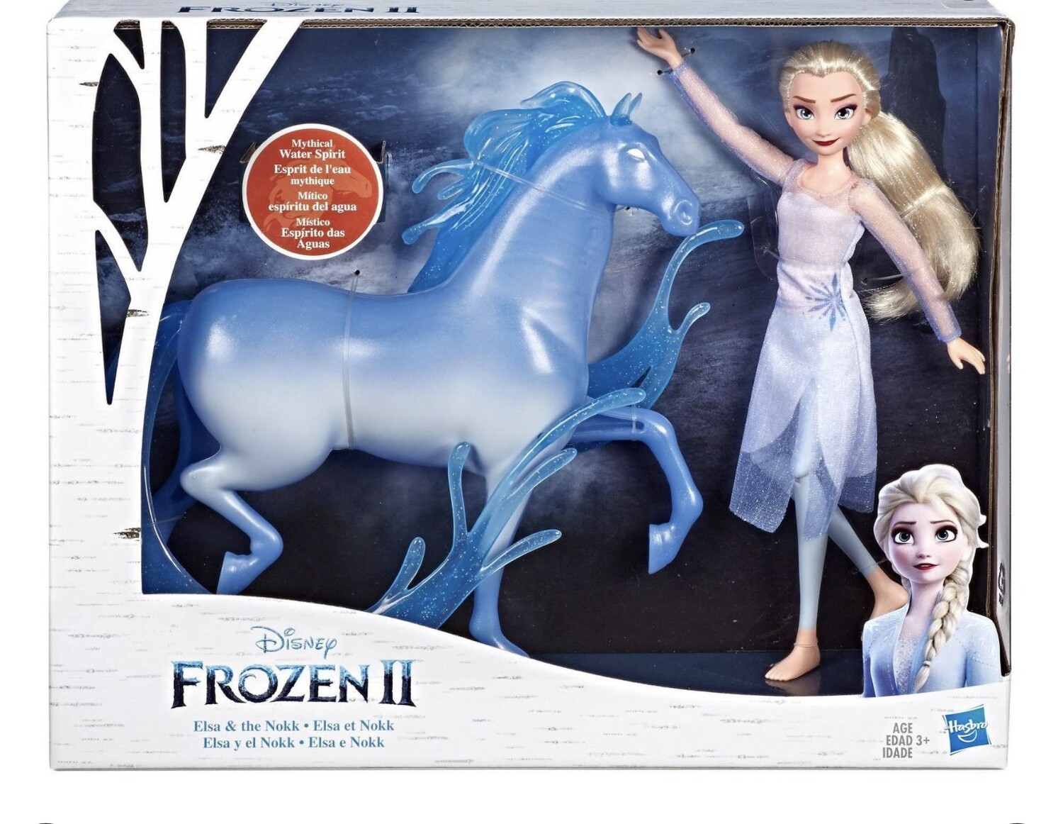 Frozen 2 Elsa and Water Spirit Nokk set