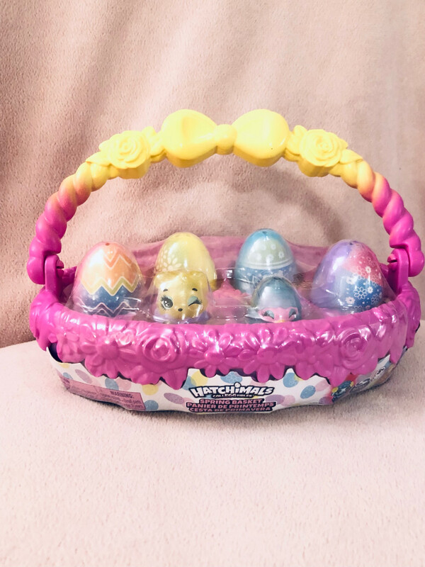 Hatchimals Spring Basket