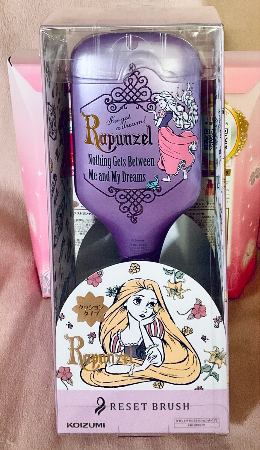 Disney Princess Rapunzel Reset Negative Ion Brush