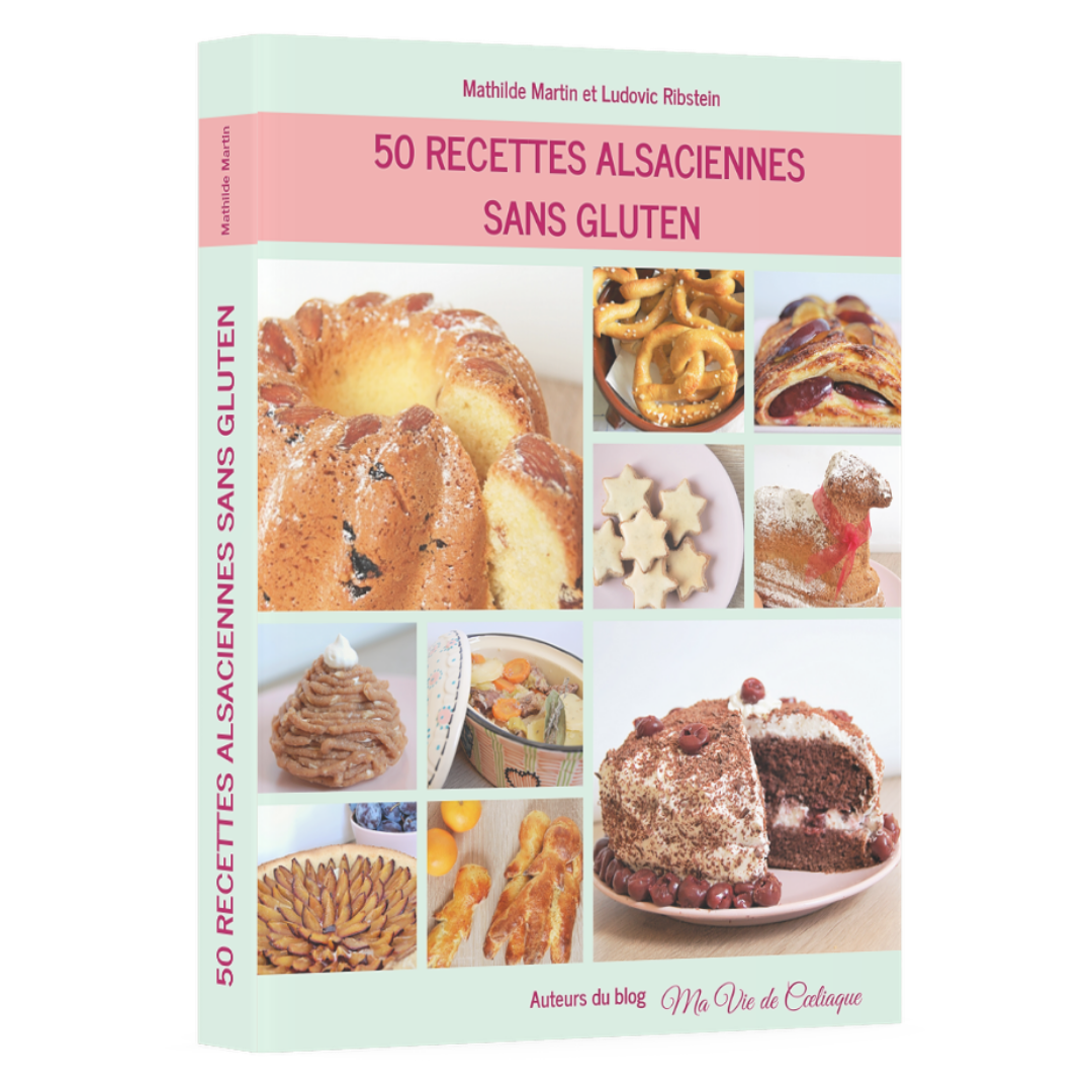 Livre 50 Recettes alsaciennes sans gluten
