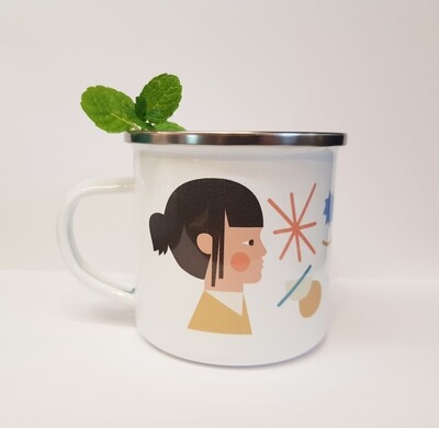 TAZZA ALLUMINIO - BFF BEST FRIEND FOREVER -