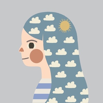 STAMPA - CO•SE - CLOUDY HAIR