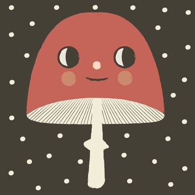 STAMPA - CO•SE - HAPPY MUSHROOM