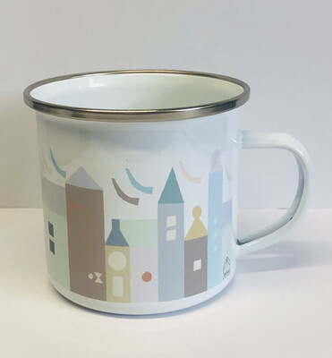 TAZZA ALLUMINIO - SMALL VILLAGE -