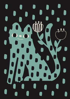 STAMPA - CO•SE - BLOOMING CAT