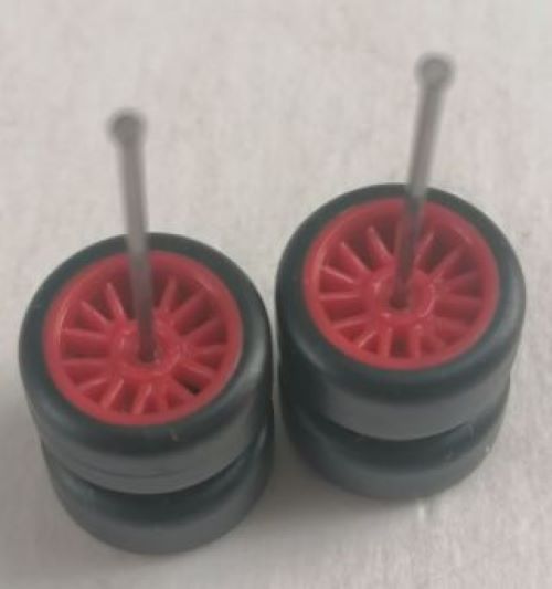 5 Spoke Open - Alloy Rim / Smooth Rubber Tyre