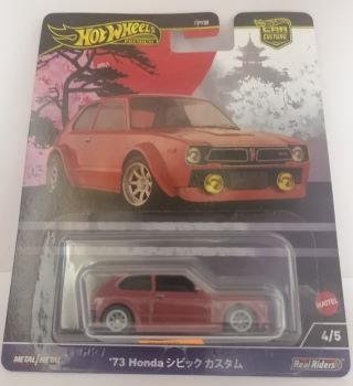 Hot Wheels Japan Historics 4 &#39;73 Honda Civic Custom