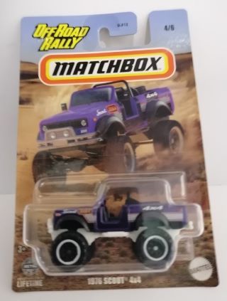 Matchbox 1976 Scout 4X4