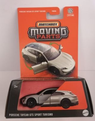 Matchbox Moving Parts Porsche Taycan GTS Turismo