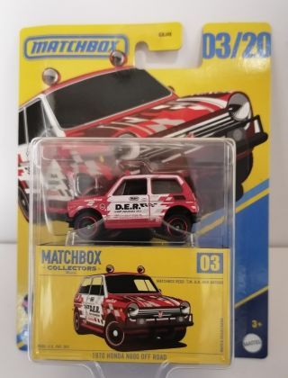 Matchbox Collectors 2025 #3 1970 Honda N600 Off Road