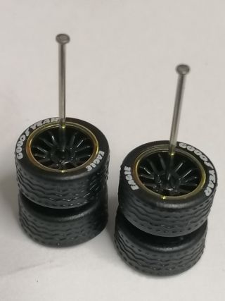 5 Spoke Open - 11mm 1/64 Alloy Car Wheels MSC - DP