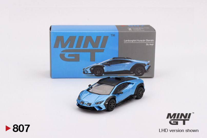 Mini GT Lamborghini Huracán Sterrato Blu Aegir