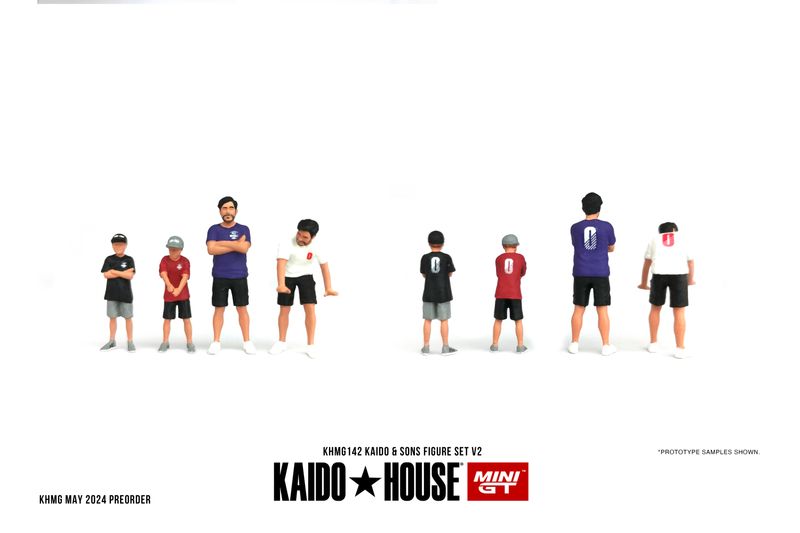 Mini GT 1/64 Figurine: Kaido &amp; Sons V2