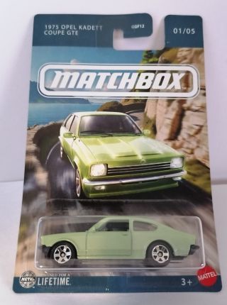 Matchbox European Series 1975 Opel Kadett Coupe GTE