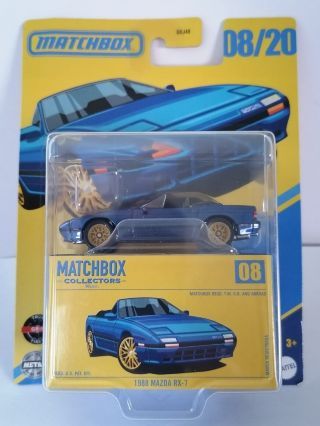 Matchbox Collectors 2025 #8 1988 Mazda RX-7