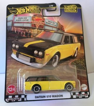 Hot Wheels Boulevard #124 Datsun 510 Wagon
