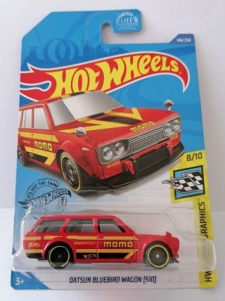 Hot Wheels Datsun Bluebird Wagon 510