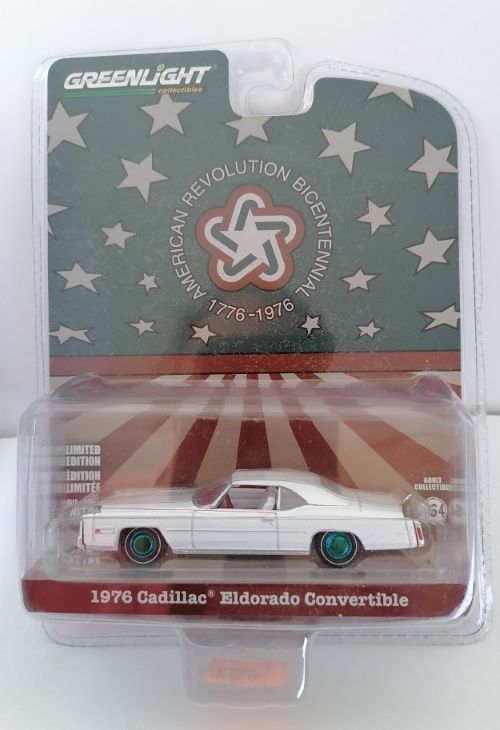 Greenlight Anniversary Series 16 - 1976 Cadillac Eldorado Convertible - Green Machine