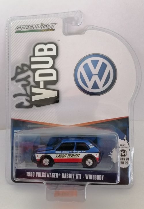 Greenlight Club V Dub Serie 20 1980 Volkswagen Rabbit GTi - Widebody
