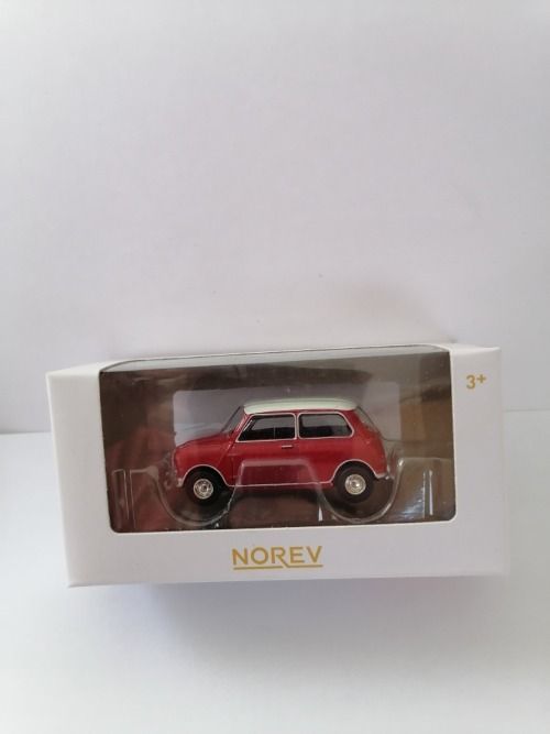 Norev Scale 1/54 Mini S Cooper 1964 Tartan Red