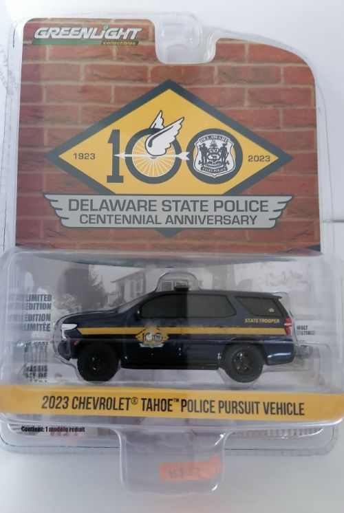 Greenlight Anniversary Series 16 - 2023 Chevrolet Tahoe Police Pursuit Vehicle