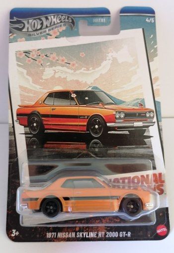 Hot Wheels National Icons 1971 Nissan Skyline HT 2000 GT-R