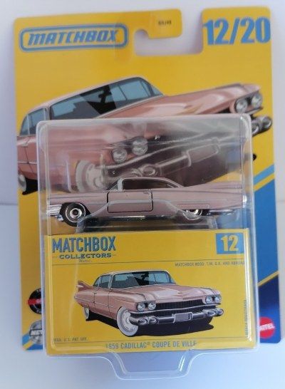 Matchbox Collectors 2025 #12 1959 Cadillac Coupe De Ville