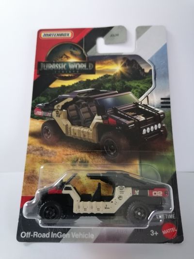 Matchbox Jurassic World Rebirth Off Road InGen Vehicle