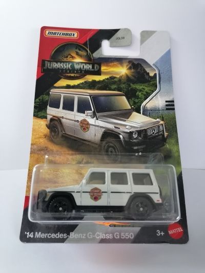 Matchbox Jurassic World Rebirth &#39;14 Mercedes Benz G Class G550