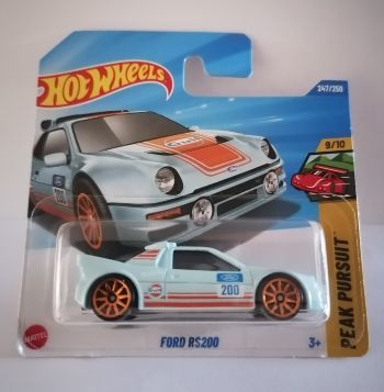 Hot Wheels Peak Pursuit Ford RS200