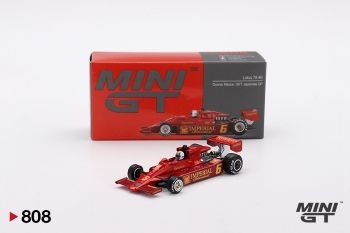 Mini GT Lotus 78 #6 Gunnar Nilsson 1977 Japanese GP