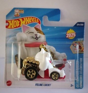 Hot Wheels Celebration Racers Feline Lucky