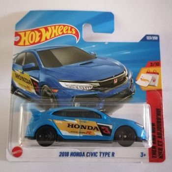 Hot Wheels Then And Now 2018 Honda Civic Type R