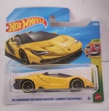 Hot Wheels Exoticars '16 Lamborghini Centenario Roadster