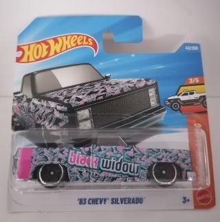 Hot Wheels Truckin Along '83 Chevy Silverado