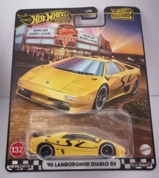 Hot Wheels Boulevard #132 '95 Lamborghini Diablo SV