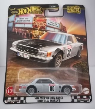 Hot Wheels Boulevard #131 '80 Mercedes Benz 500 SLC Rallye
