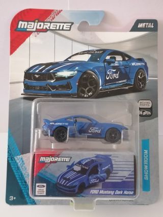 Majorette Metal Showroom Ford Mustang Dark Horse