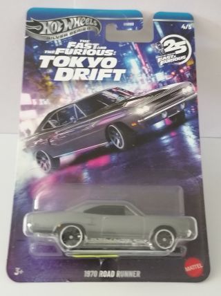 Hot Wheels The Fast &amp; The Furious-Tokyo Drift 1970 Road Runner