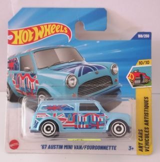 Hot Wheels Art Cars '67 Morris Mini Van