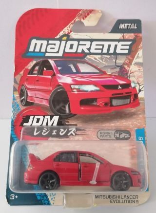 Majorette Metal JDM Legends Mitsubishi Lancer Evolutions