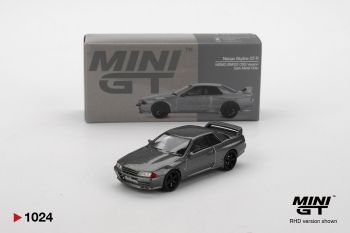 Mini GT Nissan Skyline GT-R (NISMO BNR32 CRS Version) Dark Metal Gray