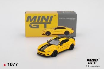 Mini GT LB-WORKS FORD MUSTANG Triple Yellow