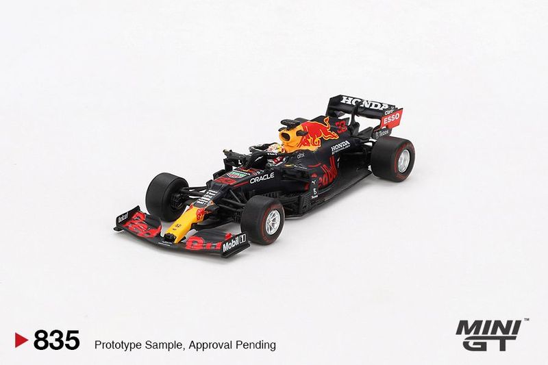 Mini GT Red Bull RB16B #33 Max Verstappen 2021 Abu Dhabi Grand Prix Winner