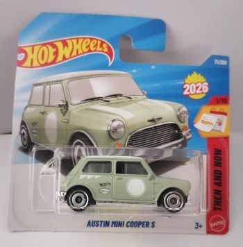 Hot Wheels Then And Now Austin Mini Cooper S