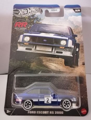 Hot Wheels Rally Racers Ford Escort RS 2000