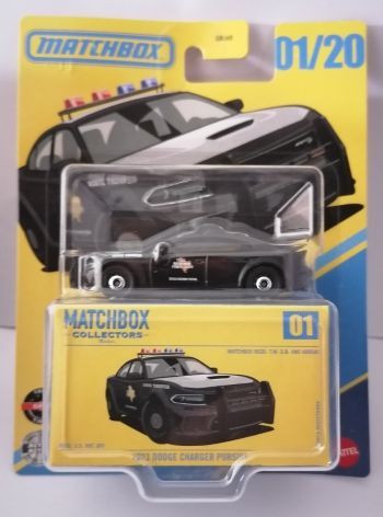 Matchbox Collectors 2026 #1 2023 Dodge Charger Pursuit